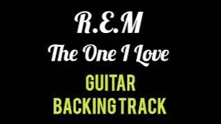 R.E.M - The One I Love - Guitar Backing Track