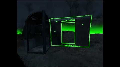 Fallout 4 VR Part 145 - Building Starlight Drive In - Single Eye First Time Play