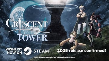 『Crescent Tower』Steam version set to be released by AMATA Games in 2025!