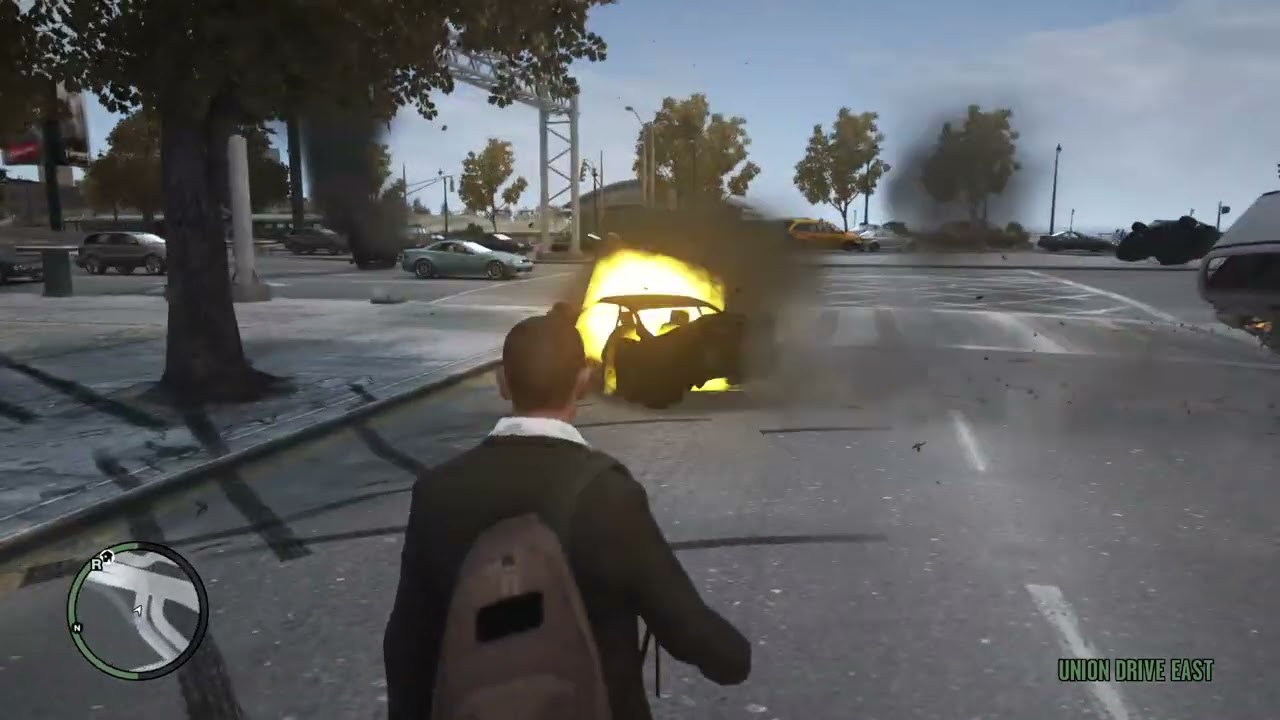 What If an Ordinary Person Had a Gravity Gun? | GTA IV