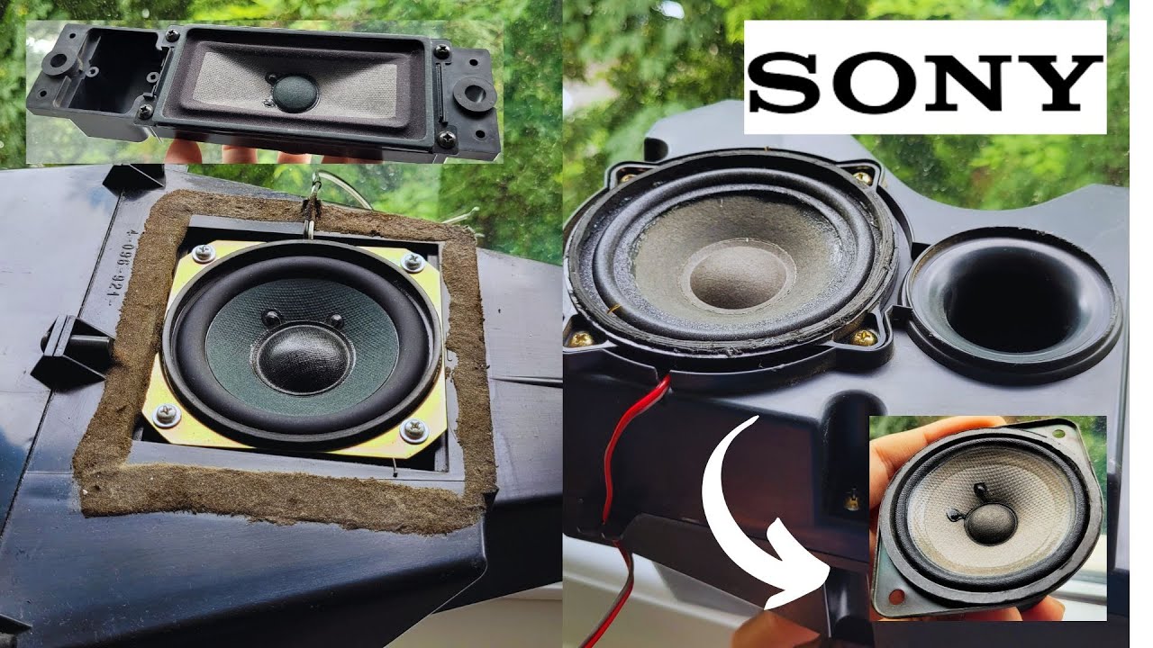 Projection TV subwoofers! 2 Sony 2.1 speaker systems from DLP TVs