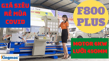 Máy Cắt Nhôm 2 Đầu F800 PLUS Mới Nhất 2021 // LH 0901 128 099 MS Hải