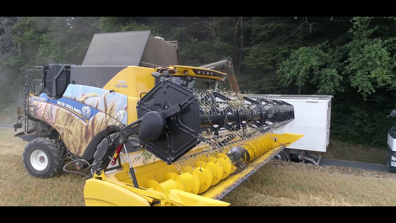 new holland cr 8.80 révélation mat'agriservices YouTube