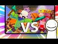 Dream VS Technoblade Epic Battle in Minecraft
