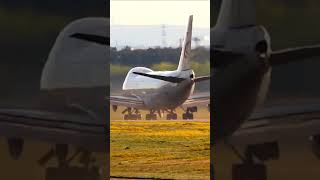 SPECTACULAR BOEING 747 TIRE BLOWOUT #shorts #aviation #shortsfeed #travel #airplane