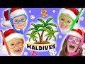 Vlad y Niki celebran la Navidad en las Maldivas