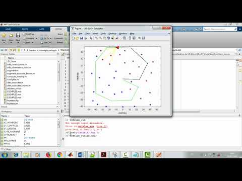Exemple 2 : Une carte dense avec une trajectoire réalisant une boucle courte.