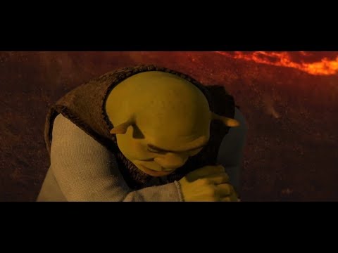 Shrek Doesn T Have The High Ground Youtube - high ground scene from star wars revenge of the sith in roblox