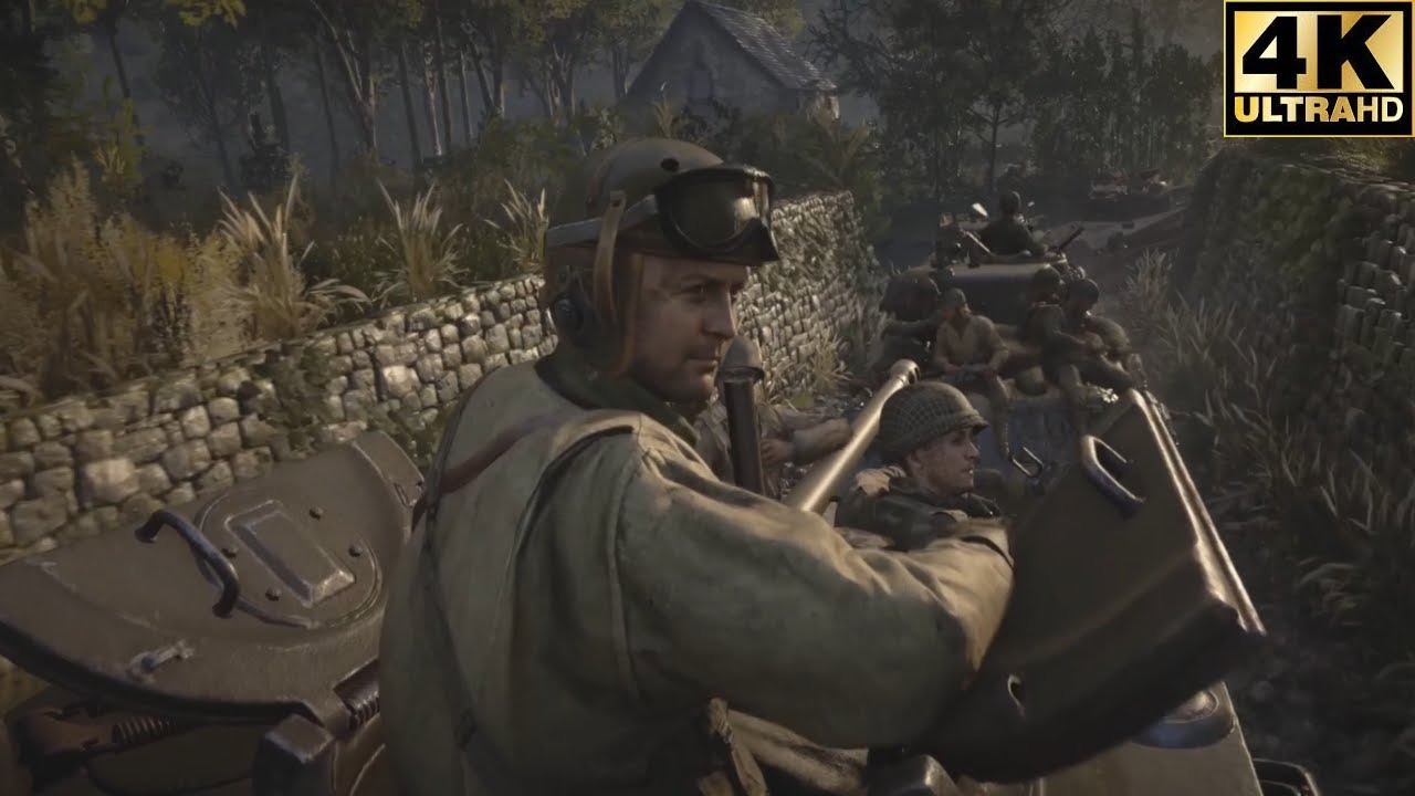 Call of Duty: WW2/OPERTION COBRA/Cut Scenes - YouTube