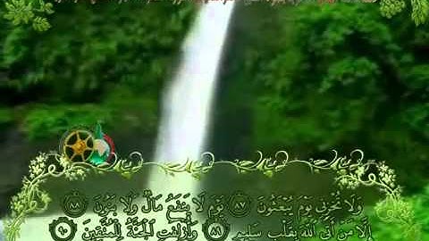 تلاوة لا توصف  للشيخ ماهر المعيقلي سورة الشعراء  maher maa'ikly surah al chouaa'ra