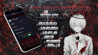 SHARE APK SADAP HP SURXRAT V5 || APK SADAP BISA MELIHAT DATA ORANG || BISA KUNCI HP TARGET 🔥