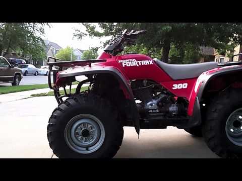 lifted-honda-fourtrax-300