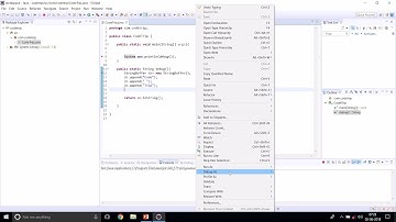 Using the Eclipse Debugger