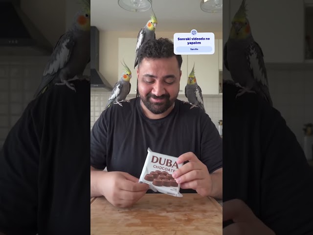 Takipçim bunu istedi… Dubai çikolatası yedim 😳🍫 #shorts #keşfet #mukbang #trend