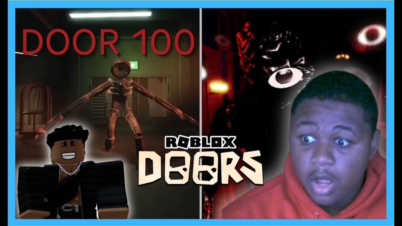 I Finally Reached Door 100 and Beat Doors | Chill Stream Replay - YouTube