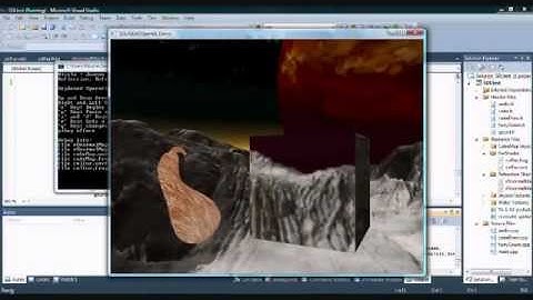 Multiple Shader Demo - GLSL, C++