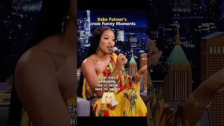 Keke Palmer’s iconic funny moments #youtubeshorts #funny #kekepalmer #hilarious #impression