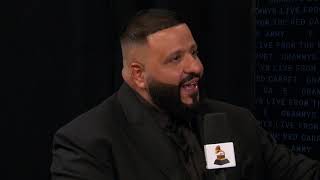 DJ Khaled One-On-One Interview with Ted Stryker | 2020 GRAMMYs