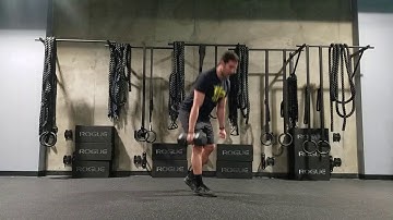 Single arm staggered stance db deadlift