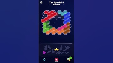 BLOCK HEXA PUZZLE Normal Ten Special-1 #games #gaming #gameplay