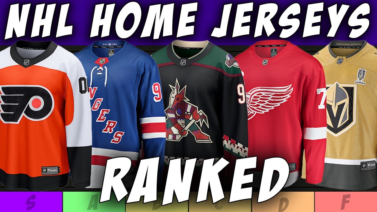 Ranking all 32 current NHL away jerseys