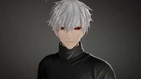 I made kaneki and kirito in code vein