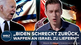 KRIEG IN NAHOST: "Israel kann Angriffsbemühungen einfahren!" US-Präsident Biden greift hart durch!