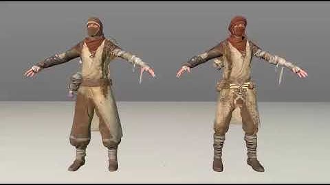 Remnant From The Ashes, 3D models+animations (.c4d)