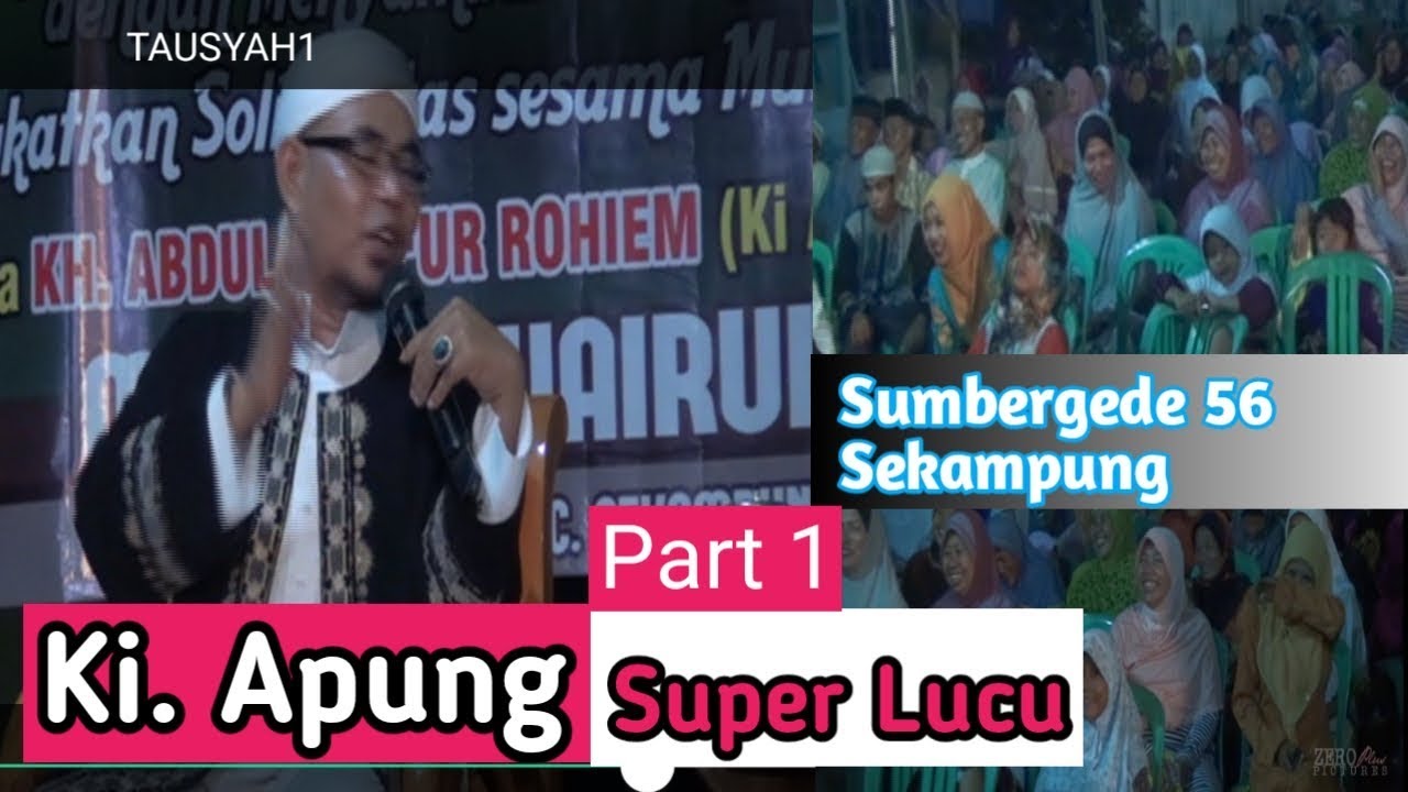 Ceramah Ki. Apung super lucu part 1 YouTube