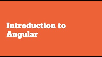 Angular 101: An Introduction to Angular [ A Beginner