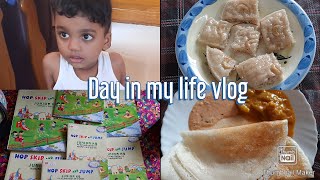 A day in my life/unboxing parcel from my amma/our traditional recipe vattiyappam screenshot 5