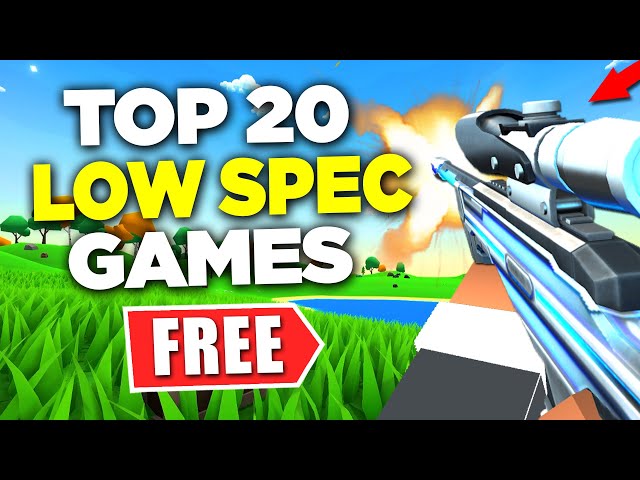 TOP 25 Games for Low SPEC PC (FREE Games) (Intel HD Graphics / 1