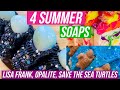 Making Limited-Edition Summer Soaps 🔮 Lisa Frank, Opalite, Save the Sea Turtles | Royalty Soaps