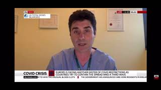 ESICM’s President @DrMCecconi was interviewed today by @nicktaq on @SkyNews by ESICM 556 views 3 years ago 6 minutes, 32 seconds