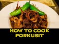 Adobong Pusit with Pork | Porkusit