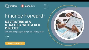 Finance Forward: Navigating AI & Strategy with a CFO Mindset