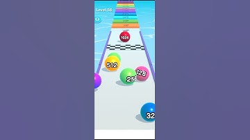 Ball Run 2048 Gameplay Walkthrough