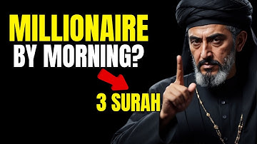 امشب این 3 سوره را بگویید و ببینید چگونه خداوند تا صبح برای شما مال می فرستد!