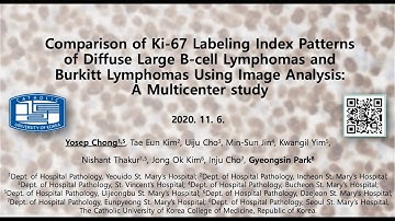 Ki-67 labeling index patterns between DLBCL vs. Burkitt lymphoma