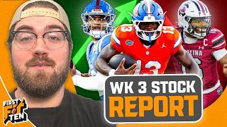 2027 NFL Draft Week 3 STOCK REPORT | First and Ten