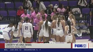 UNA women fall to Liberty; UNA men defeat Lipscomb in ASUN play
