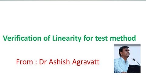 Verification of linearity experiment in clinical laboratory | How to verify linearity of test method