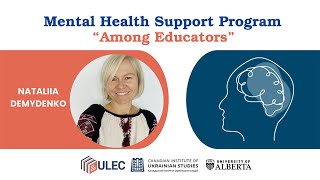 ULEC webinar "Mental Health Support Program "Among Educators""