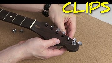 How to Install Fender Telecaster Locking Tuning Machines