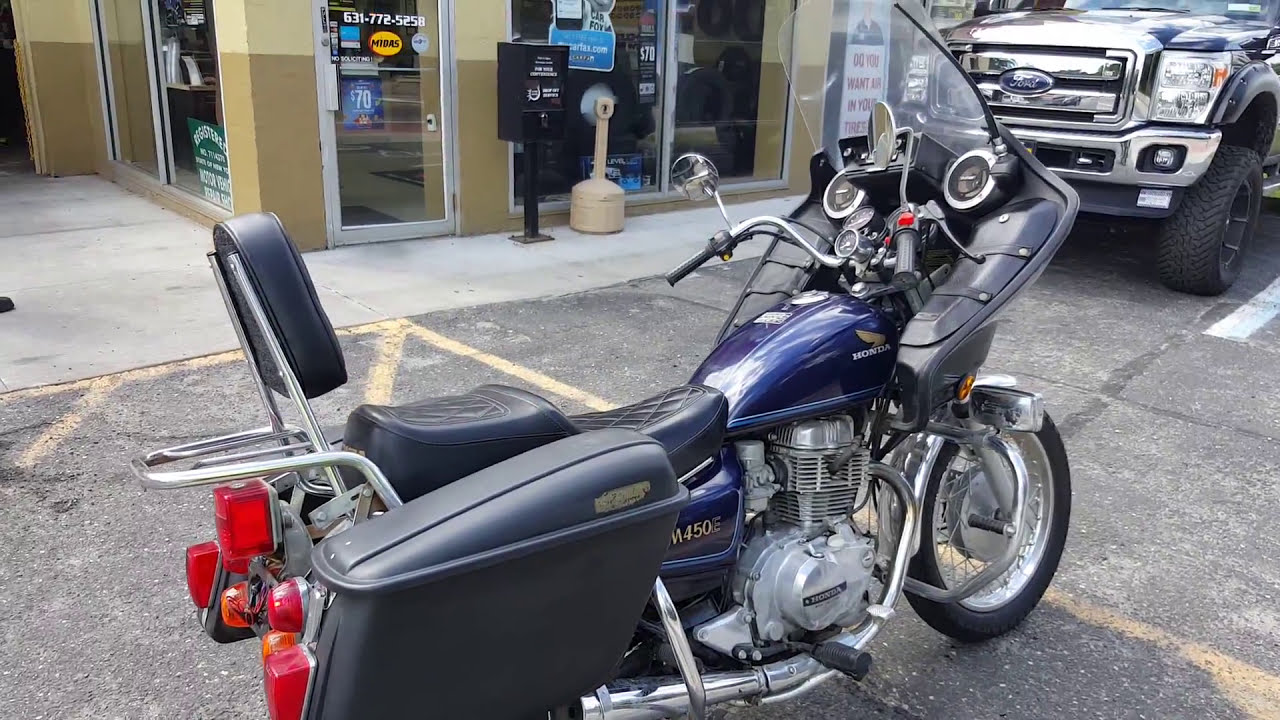 1982 Honda CM450E Walk Around - YouTube