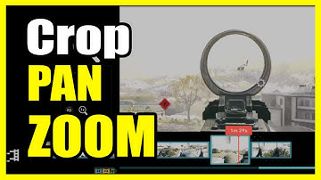 How to Add a Crop, Zoom or PAN Effect to Videos on Sharefactory PS5 (Video Editing Tutorial)