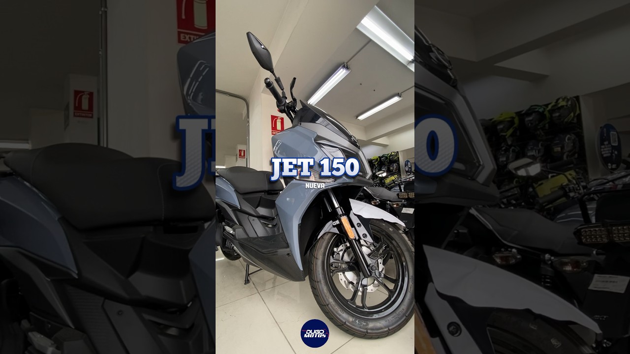 ¡La nueva JET 150 modelo 2025 de AKT-SYM es una excelente scooter para la ciudad!  