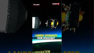 Chandrayaan 3 News | Chandrayaan 3 Lander Separates From Spacecraft | WATCH | #shorts #isro screenshot 3