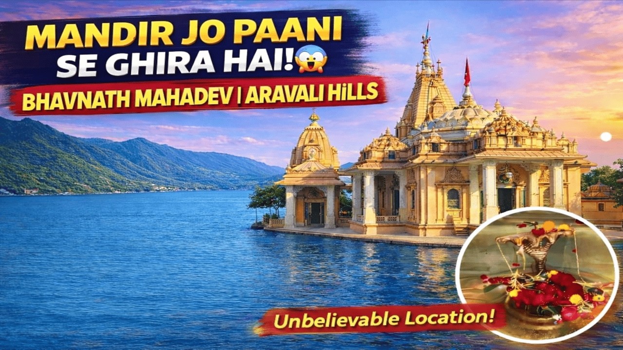 Bhavnath Mahadev Bhiloda | Gujarat’s Rameshwaram | पानी के बीच बसा हुआ मंदिर | Hidden Gem of Gujarat