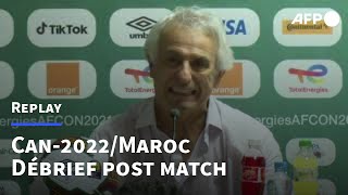 CAN-2022/Maroc: débrief post match | AFP REPLAY